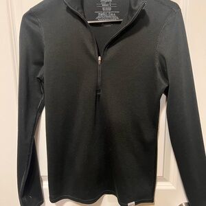 Patagonia Black Crew Hem Top